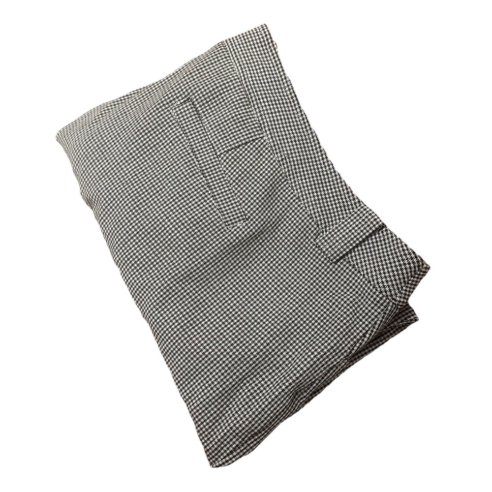 Talbots Houndstooth Pants Geometric Womens Sz 24W Classic‎ Fit Stretch Business
